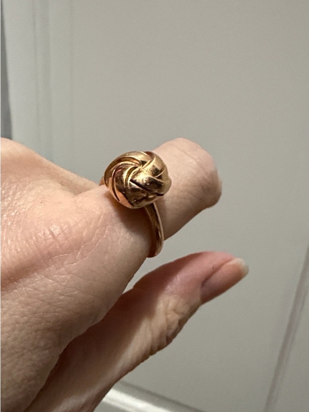 Roberto Coin 18k Rose Gold Love Knot Ring
